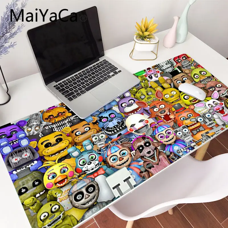 Игровой коврик для мыши MaiYaCa смешной игровой sfm fnaf animatronics 700x300 мм overwatch/cs go |