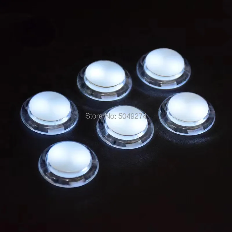 6pcs 30mm 24mm LED copy sanwa obsc Arcade Push Button sanwa Button Switch 5V Illuminated for diy Arcade kit Cabinet pandora box