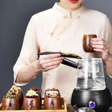 Фиолетовый; песок изысканный Путешествия Портативный чай печать керамическая баночка с крышкой кофе в зернах конфеты печенье коллекция бак для хранения кухня