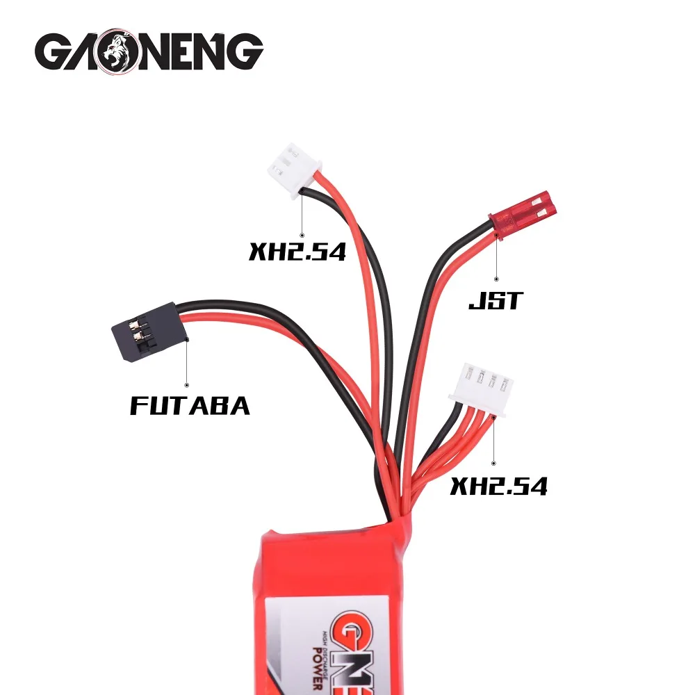 Gaoneng GNB 2500mAh 3S1P 11,1 V 5C/10C Lipo батарея для X9D Plus передатчик пульт дистанционного управления RC запчасти