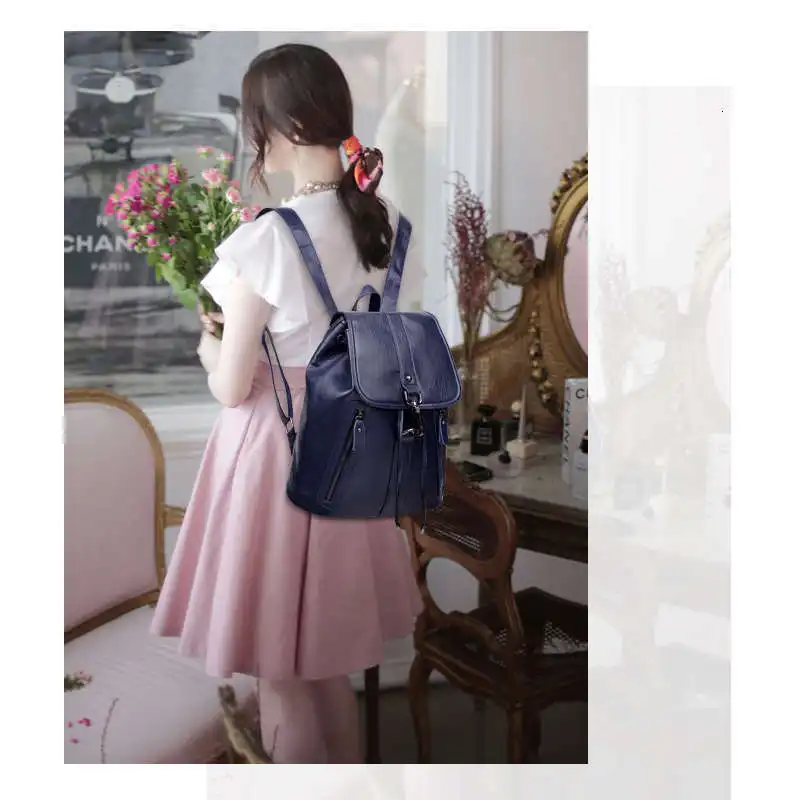 Женские кожаные рюкзаки, высокое качество, Sac A Dos, женские рюкзаки для девочек, рюкзак для путешествий, Ladeis, школьные сумки для девочек, Новинка