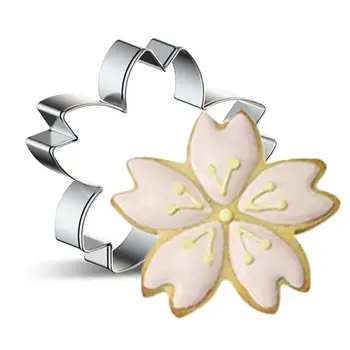 

9 Styles Stainless Steel Cookie Cutter Mold Clover Flower Biscuit Mould DIY Fondant Pastry Decorating Baking Tools
