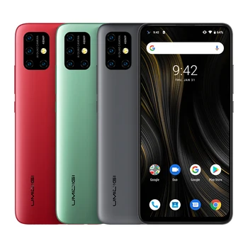 

UMIDIGI Power 3 Android 10 Phone Dual SIM FCC OTG 6150mAh 6.53" FHD+ 4GB 64GB Helio P60 Global Version Smartphone NFC In Stock