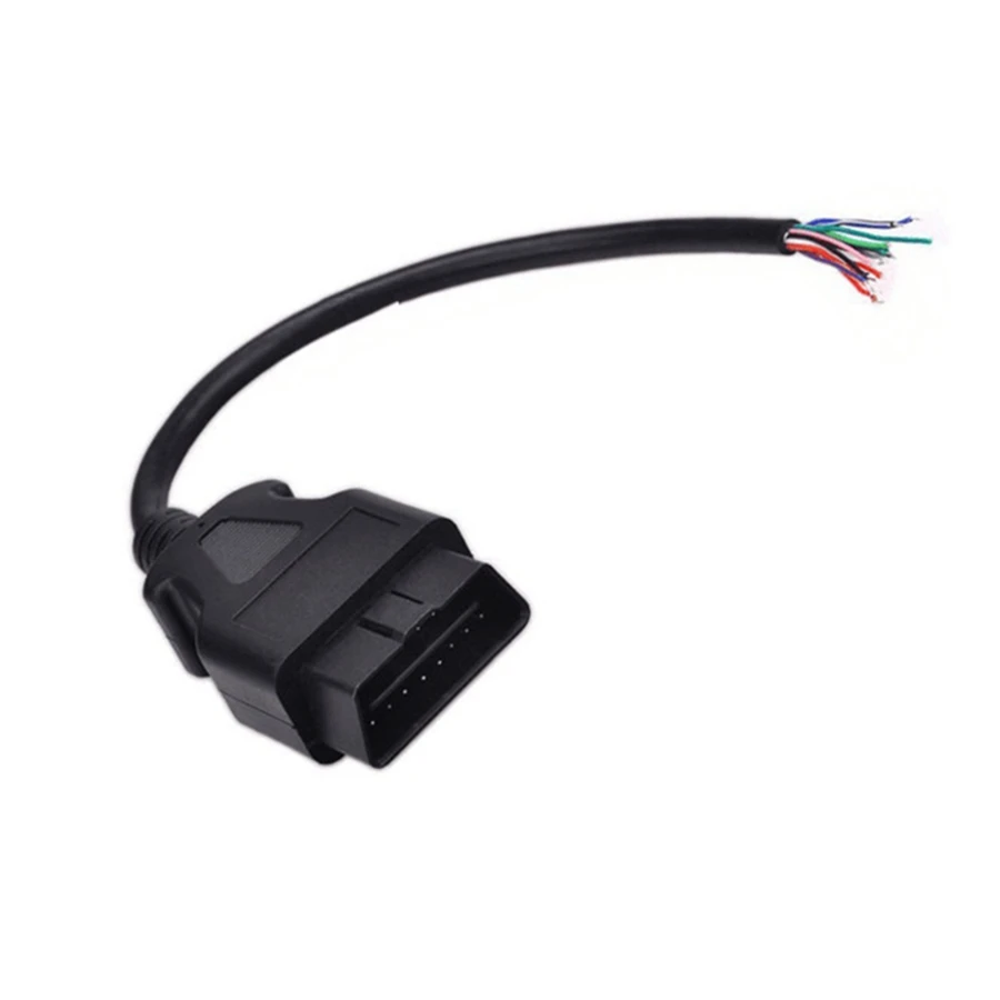 OBD2 Connector And Cable 16Pin Female/male Adaptor 30CM/60CM