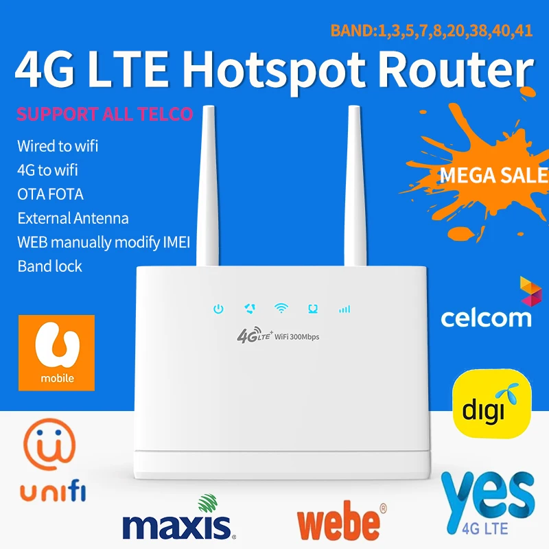 4G LTE 150 Mbps Wifi Router - Image 4
