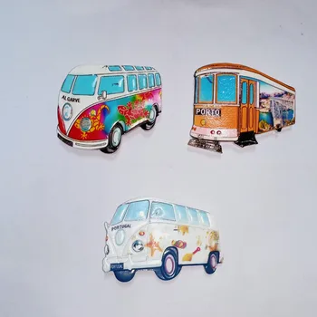 

Souvenir Fridge Magnets Country PORTO of Car Model