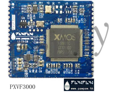 Микрофонный массив PXVF3000/XMOS XVF3000, интегрированное Подавление эха, алгоритм звукоснимателя дальнего поля