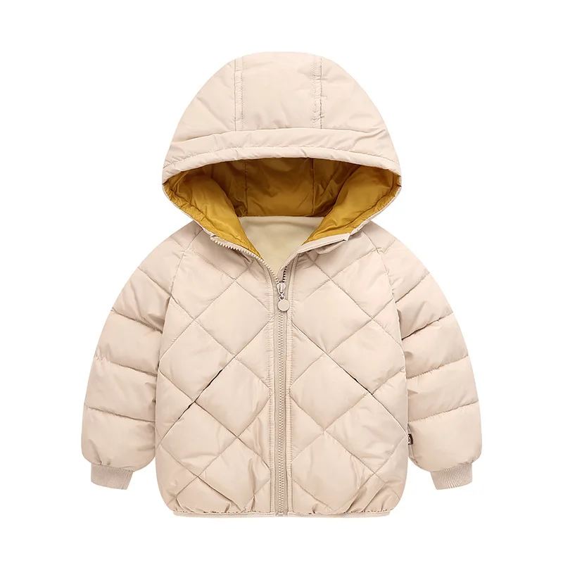

Cotton 2019 Autumn And Winter The New Children's Down Cotton Clothing Middle And Small Children Korean Version Baby Cotton Coat