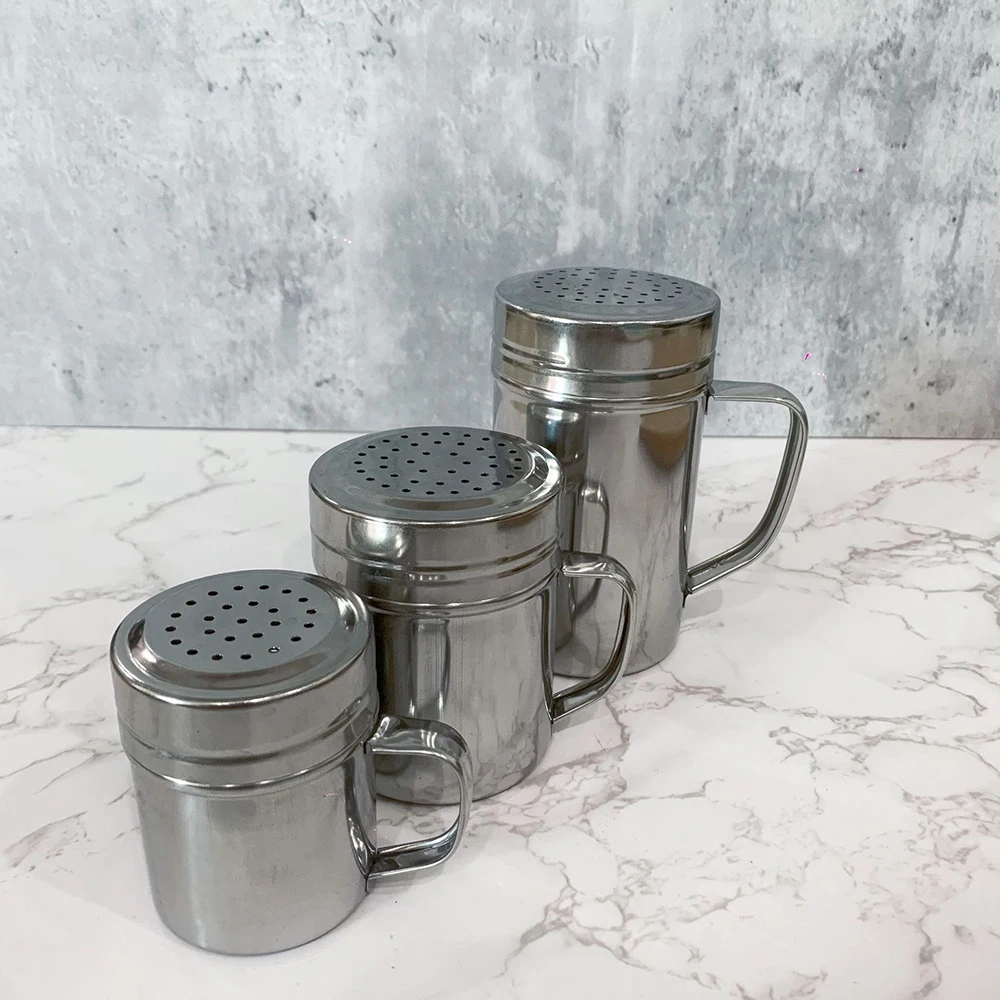 customized stainless steel seasoning shaker for