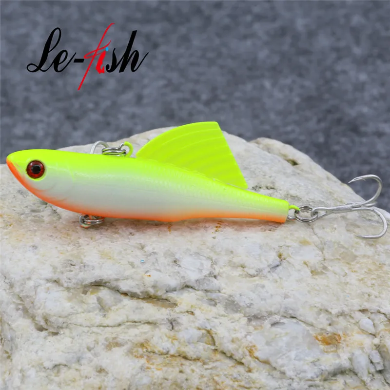 Le fish 68 мм 14 г тусклый карандаш рыболовная приманка крыло Приманка Ловушка Щука