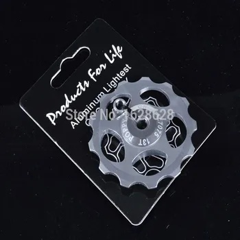 

PODAY Aluminum Alloy MTB Mountain Bikes Road Bicycles Rear Derailleur 11T/13T Derailleur idler pulley Suitable for SHIMAN SRAM