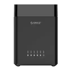 DS500U3-V1 черный Алюминиевый USB 3,0 5-bay 3,5 дюймов SATA жесткий диск Корпус HDD док-станция Поддержка 5*8 ТБ