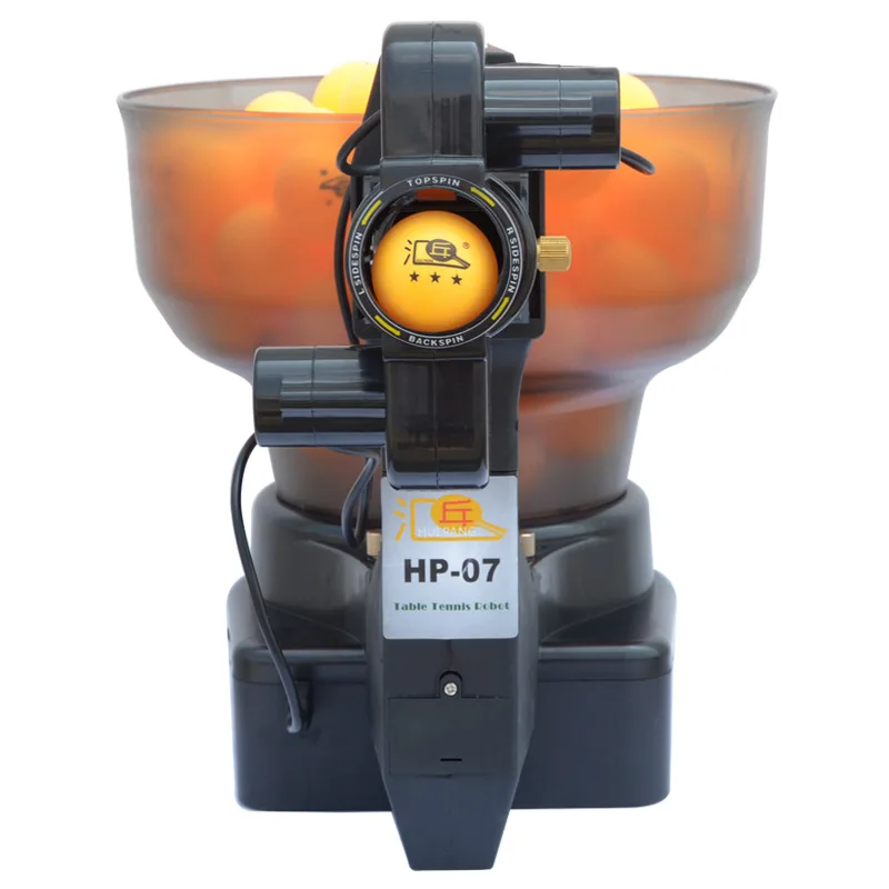 HUIPANG Table Tennis Robot PING PONG tenis Machine Automatic tabletennis Free 80pcs 40+ pingpong balls Pinpong Training