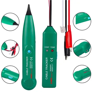 

1 pcs New 6F22 (9V) Telephone Phone Wire Network Cable Tester Line Tracker for AIMO MS6812 (MS6812-T & MS6812-R) Wholesale