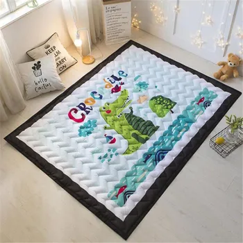 

Baby Crawling Mat Cotton Playmat Children's Carpets Anti-skid Rugs Bedroom Washable Developing Activity Blanket Indoor Game Pad