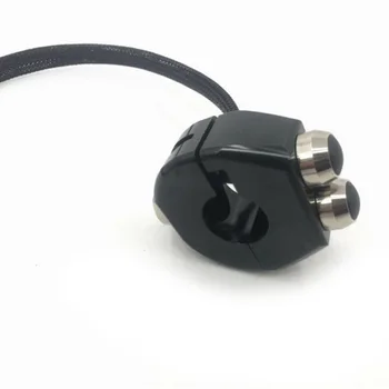 

10A Switch Replacement Parts Motorcycle Black Handlebar Aluminum alloy