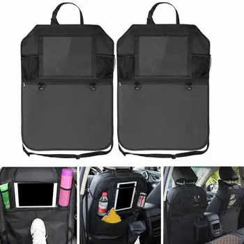 

2PCS Convenient Car Seat Back Organizer Multi-Pocket Storage Bag Box Case Car storage bag Tablet Holder Storage Organizer