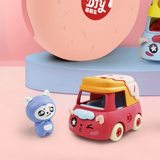 425F Assembly Building Block Preschool Realistic Model Car Toy for Kid Early Learning 2