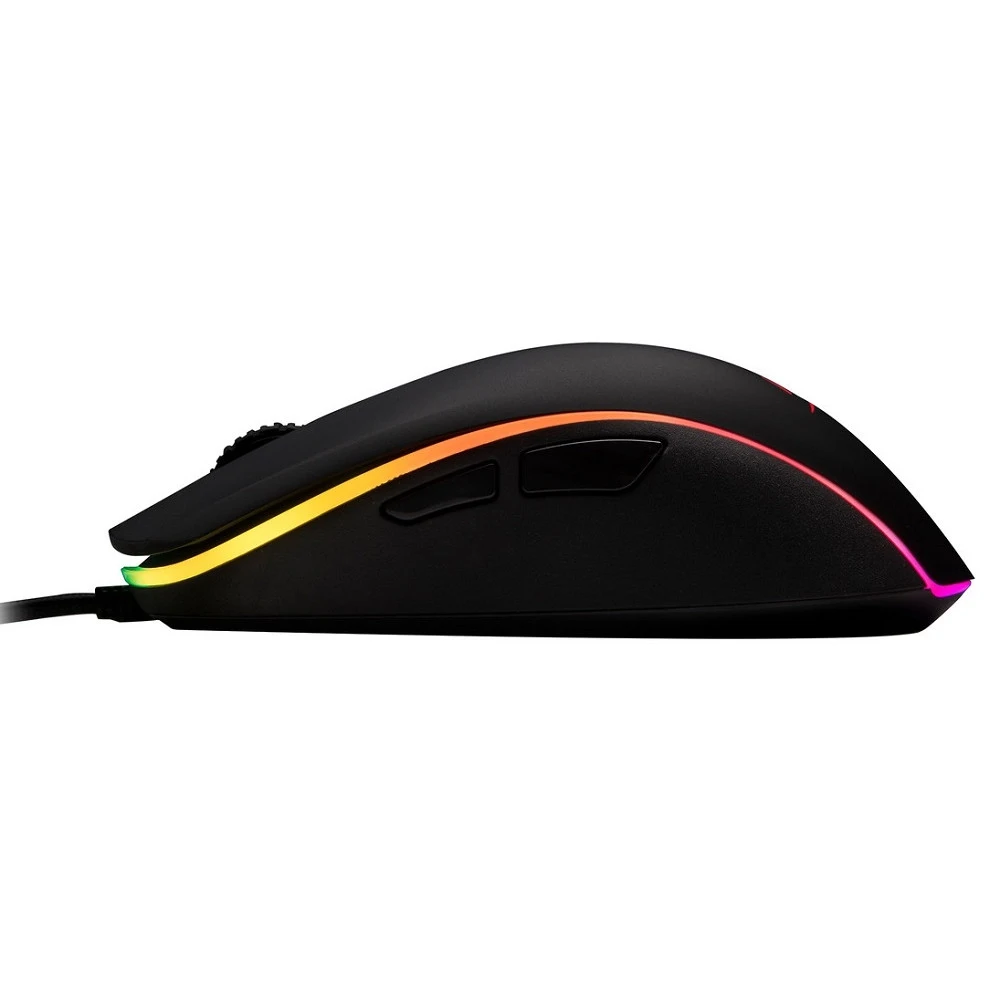 Мышь HyperX Pulsefire Surge оптическая, проводная, 16000 DPI, USB, подсветка RGB, цвет: черный
