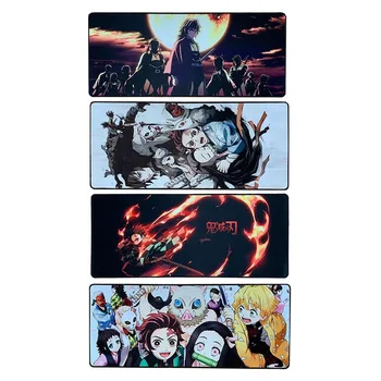 

Yuzuoan Anime Ghost Face Blade RGB Gaming Mouse Pad Comfortable Control Computer Mat Color Backlit Carpet Mat