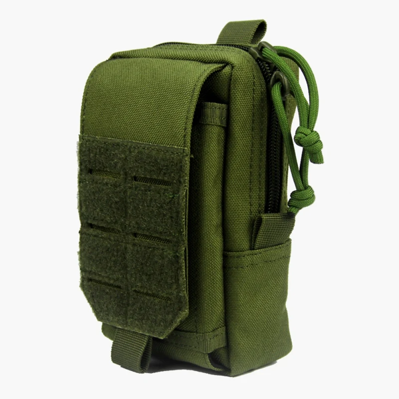 Зеленый цвет Открытый Охота Molle EDC сумка утилита гаджет поясная сумка портативный Водонепроницаемый Кемпинг походные сумки - Цвет: Зеленый цвет