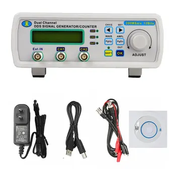 

MHS-5200A 12MHz Digital DDS Dual-channel Arbitrary Waveform Functional Signal Generator Frequency Meter High Precision