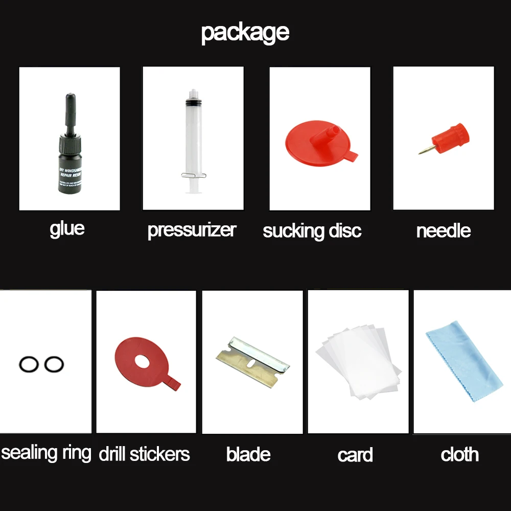 DIY Car Windshield Repair Kits Auto Care Products