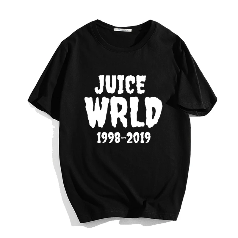 Juice Wrld/Летняя женская/Мужская Футболка Harajuku с круглым вырезом и короткими рукавами хлопковые футболки для мальчиков и девочек модная футболка с круглым вырезом для подростков - Цвет: 906M-mx-1217-21(4)