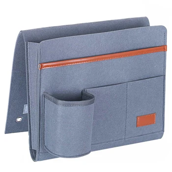 

Car Universal Cup Holder Home Bedroom Phone Book Sofa Felt Practical Chair Dormitory Hanging Organizer Bedside Storage Bag