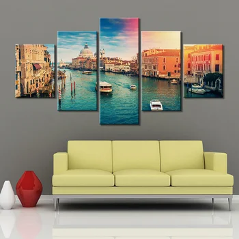 

Wall Art Canvas Poster Print Venice Italy Painting on Canvas Picture Home Decor Decoration
