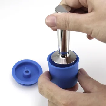 

Stainless Steel Coffee Tamper for Illy Machines Refillable Coffee Capsule Cups Art Pen Tamper Tamping Holder Pad Base Coffeeware