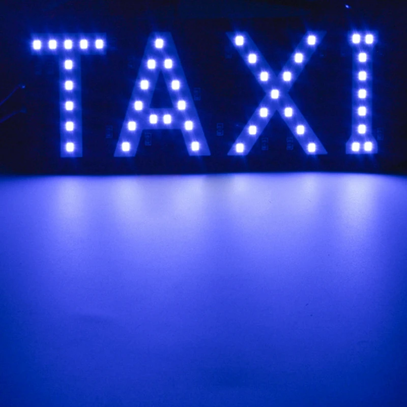 car light taxi driver uber roof lamp led suction cup indicator car cigarette lighter head-taxi