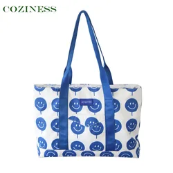 Cooless – sac à couches en Nylon tendance Smiley, sac asymétrique épaule, voyage de haute qualité, multi niveaux, espace de rangement léger, offre spéciale, fourre tout 