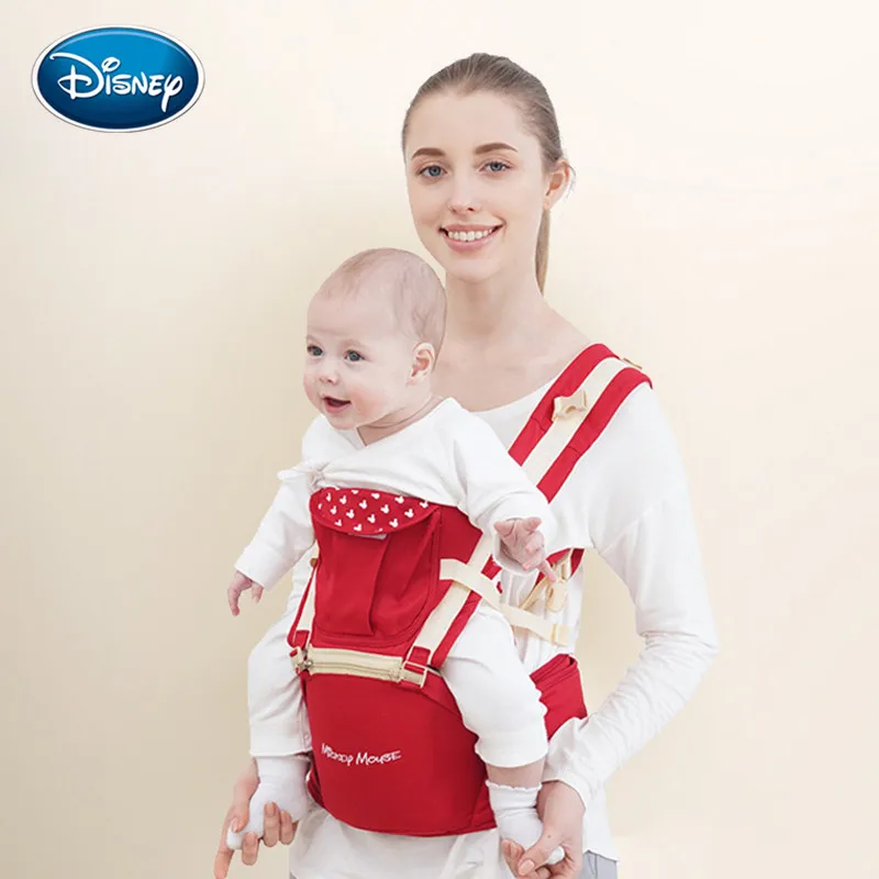 Disney Baby 0-36 месяцев Baby Carrier 6 в 1 регулируемый Hip Seat новорожденный Хипсит (пояс для ношения ребенка) Baby Carrier Младенческий слинг рюкзак