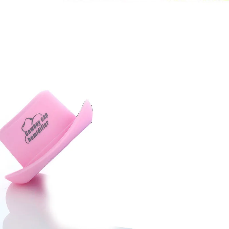 Розовый USB мини-увлажнитель воздуха, арома-диффузор, креативный ковбойский головной убор, маленький увлажнитель, сделай сам, с крышкой, увлажнитель, портативный - Цвет: Розовый