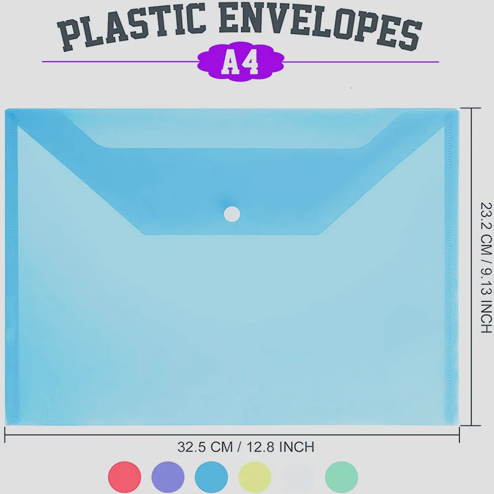 ファイルフォルダー 5個 ファッション A4 オフィスファイル
