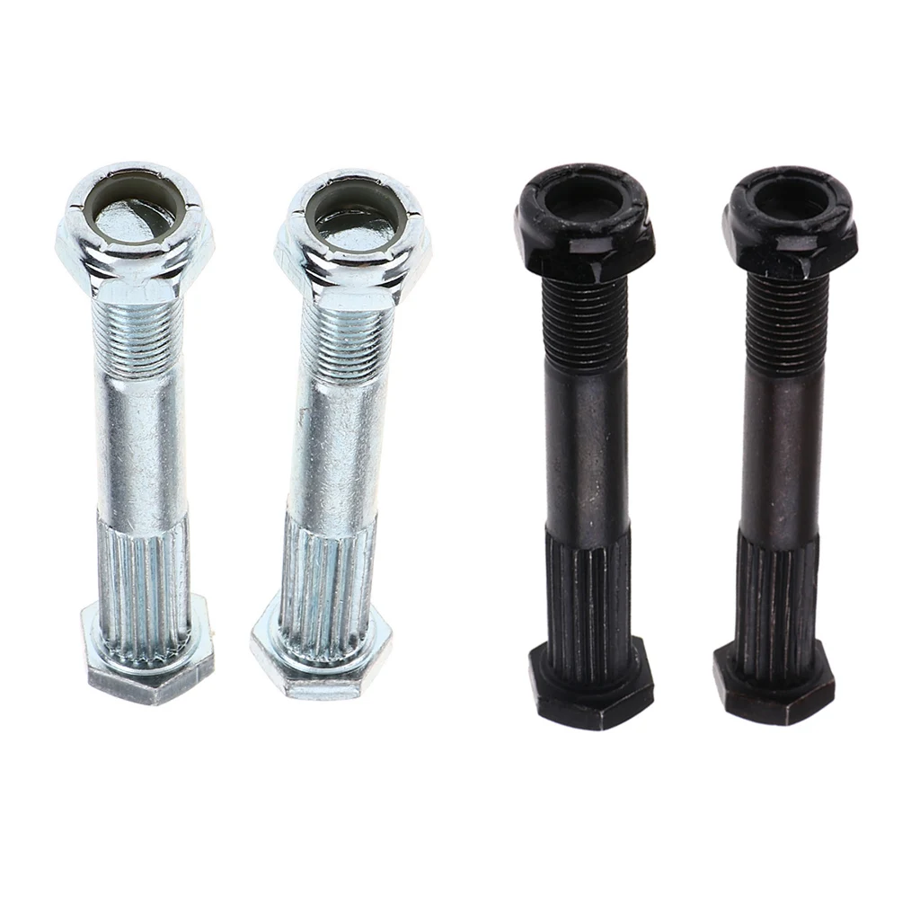 1 Set 62.5mm Durable Strong Round Head Skateboard Truck Kingpin with Nuts