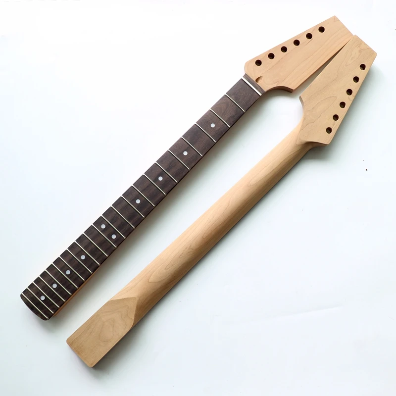 Electric Diy Guitar Kit Strat Style
 - Unfinished Headstock 22 Fret Roasted Maple Electric Guitar Neck For Diy Tele Strat Style Guitar Kits With Rosewood Fingerboard Guitar Parts Accessories Aliexpress