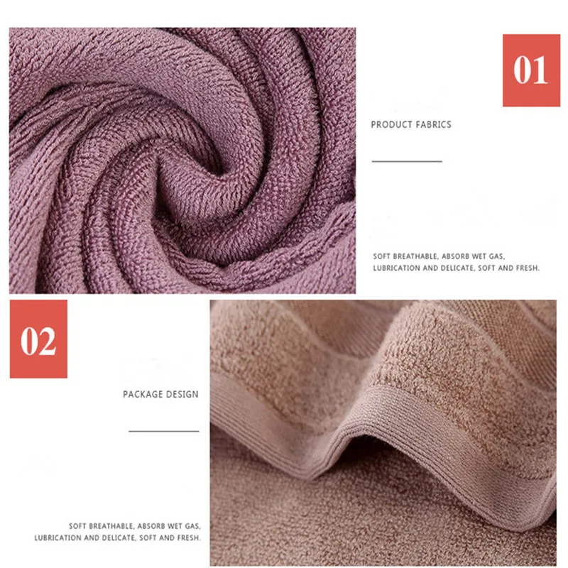 Bamboo Fiber Bath Towel Adults Soft Thick Antibacterial Outdoor Sport Travel 70x140cm ZHUO MO