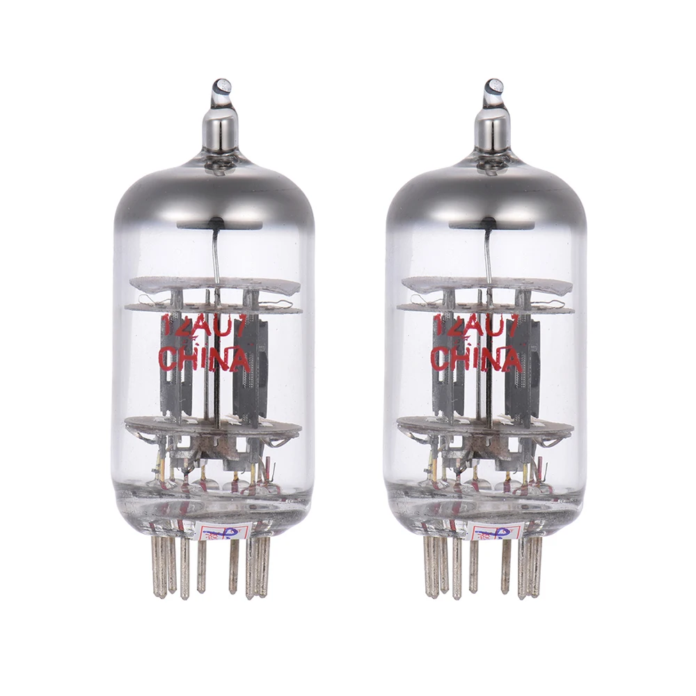 

2pcs 12AU7 Preamp Electron Vacuum Tubes 9-pin Dual Triode for ECC82 6189 5963 5814 Tube Replacement