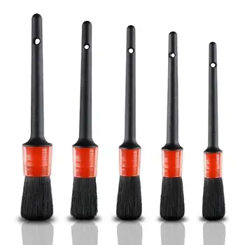 

Portable Durable 5Pcs Multifunctional Auto Car Detailing Brush Engine Seat Air Vent Cleaning Tool
