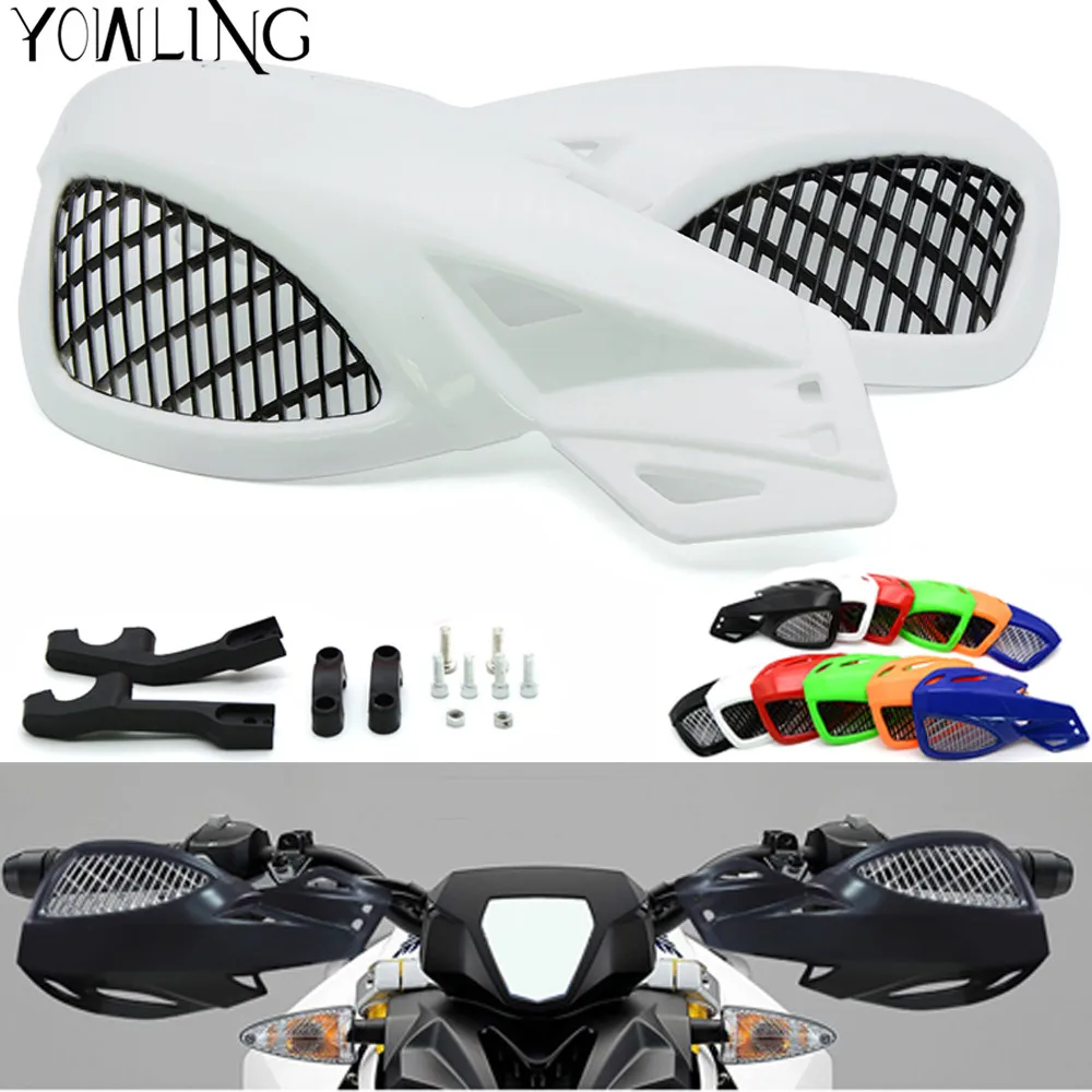 motorcycle brush bar hand guards handguard  motorbike parts  handle guards 7/8