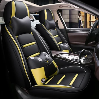 

Full Coverage Eco-leather auto seats covers PU Leather Car Seat Covers for BMW 5series7 series 8 series i8 xi x2 x3 x5 x6