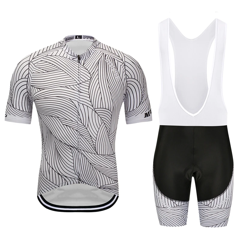 Летний брендовый комплект с короткими рукавами для велоспорта Maillot Ropa Ciclismo Uniformes быстросохнущая велосипедная Одежда MTB велосипедная одежда - Цвет: Bib Short Suits