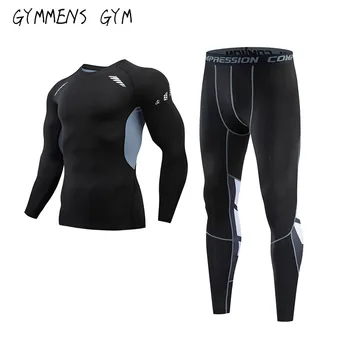 

GYMMENS running suit Drainage Tight Solid color Short sleeve suit Outdoor sports clothes Quick drying Sweat Fitness clothing