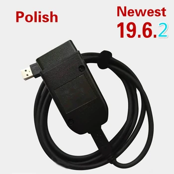 

Newest Electrical Testers General OBDII 16Pin Diagnostic V2 19.6.2 Interface 2nd ATMEGA162+16V8B+FT232RQ