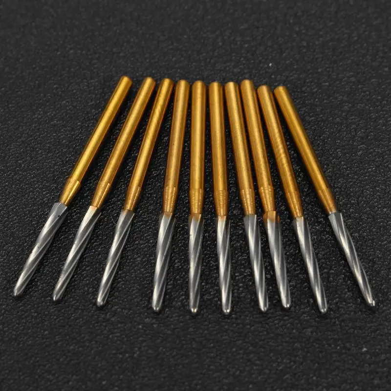 

10pcs 28mm Dental Carbide Bur Surgical Endodontic Tungsten Bone Cutters Drill Bit FG 1.6mm Endo-Z High Speed Dental Tools