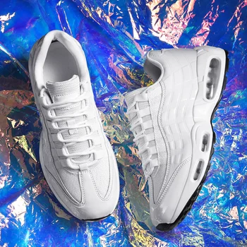 

2020 new fashion men's sneakers AIRMAX95 laser air cushion shock absorption sneakers fashion casual shoes running shoes