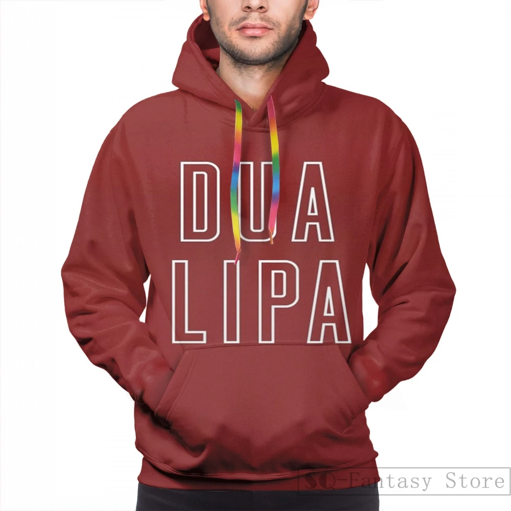 Мужские толстовки, свитшоты для женщин funny Dua Lipa(7) с принтом Повседневная Толстовка с капюшоном Streatwear