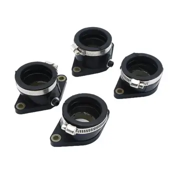 

4 Left Right Carburetor Intake Manifold Boot For Suzuki Gs850 G Gl 1980-1983 Perfect Fit Of The Rubber Interface